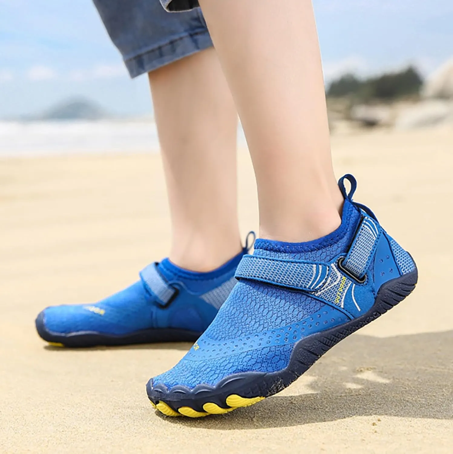 Aqua Water Shoes Quick Dry Barefoot Swim Beach Pool Surf Hiking Kayaking Diving Yoga Outdoor Sport Shoes for Men Women Lightweight