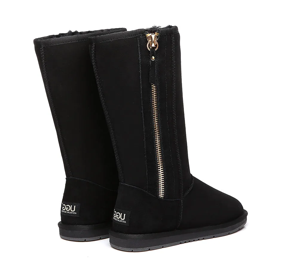 AUSTRALIAN SHEPHERD® Tall Zip Ugg Boots