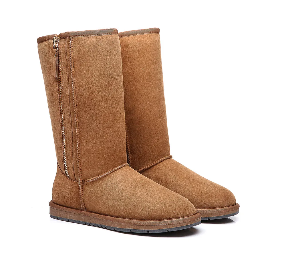 AUSTRALIAN SHEPHERD® Tall Zip Ugg Boots