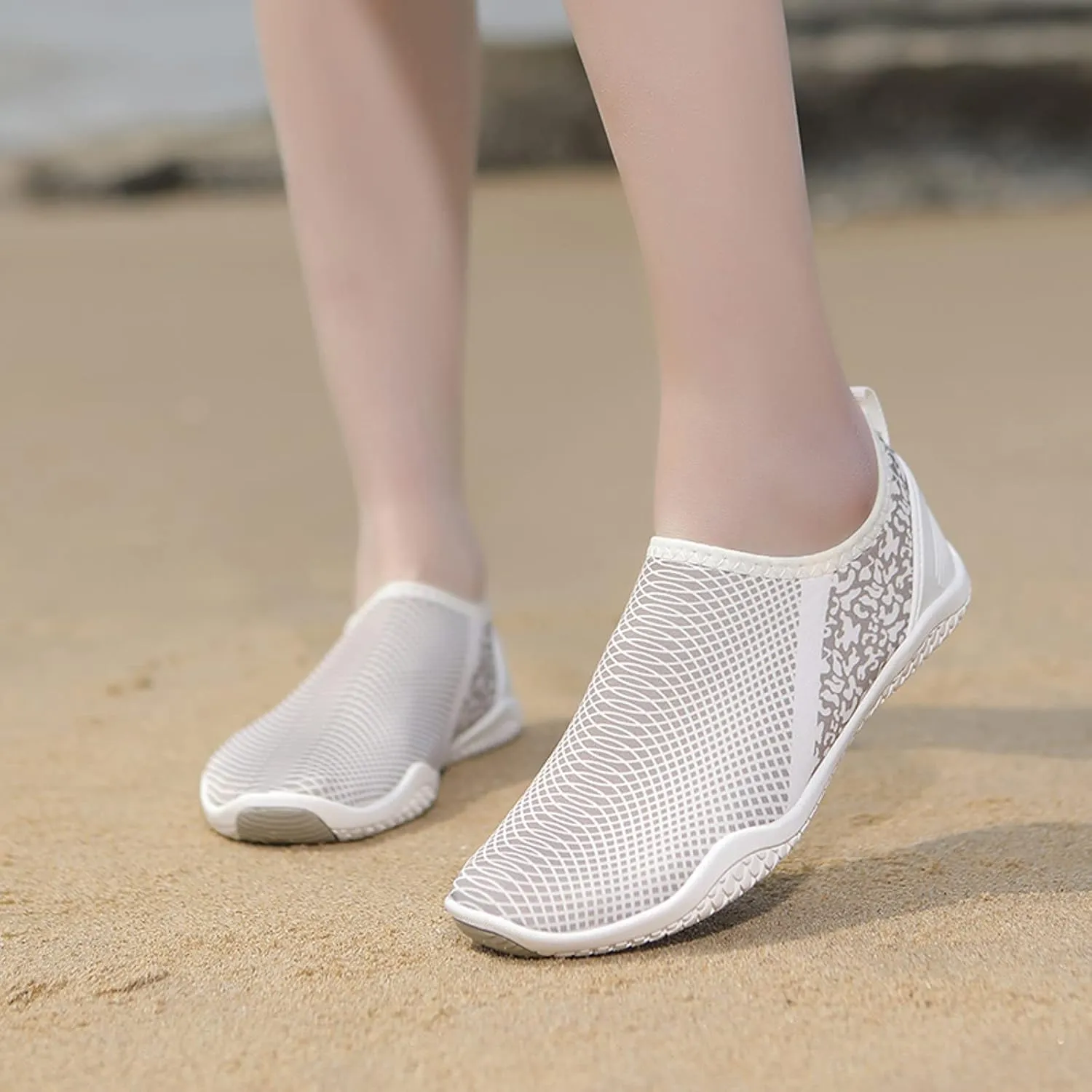Barefoot Aqua Shoes Quick Dry Water Shoes for Women Men Beach Swim Pool Surf Yoga Hiking Kayaking Lightweight Breathable Non Slip