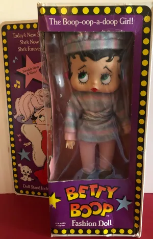 Betty Boop Winter Woolens Doll (Retired) Very Hard to Find