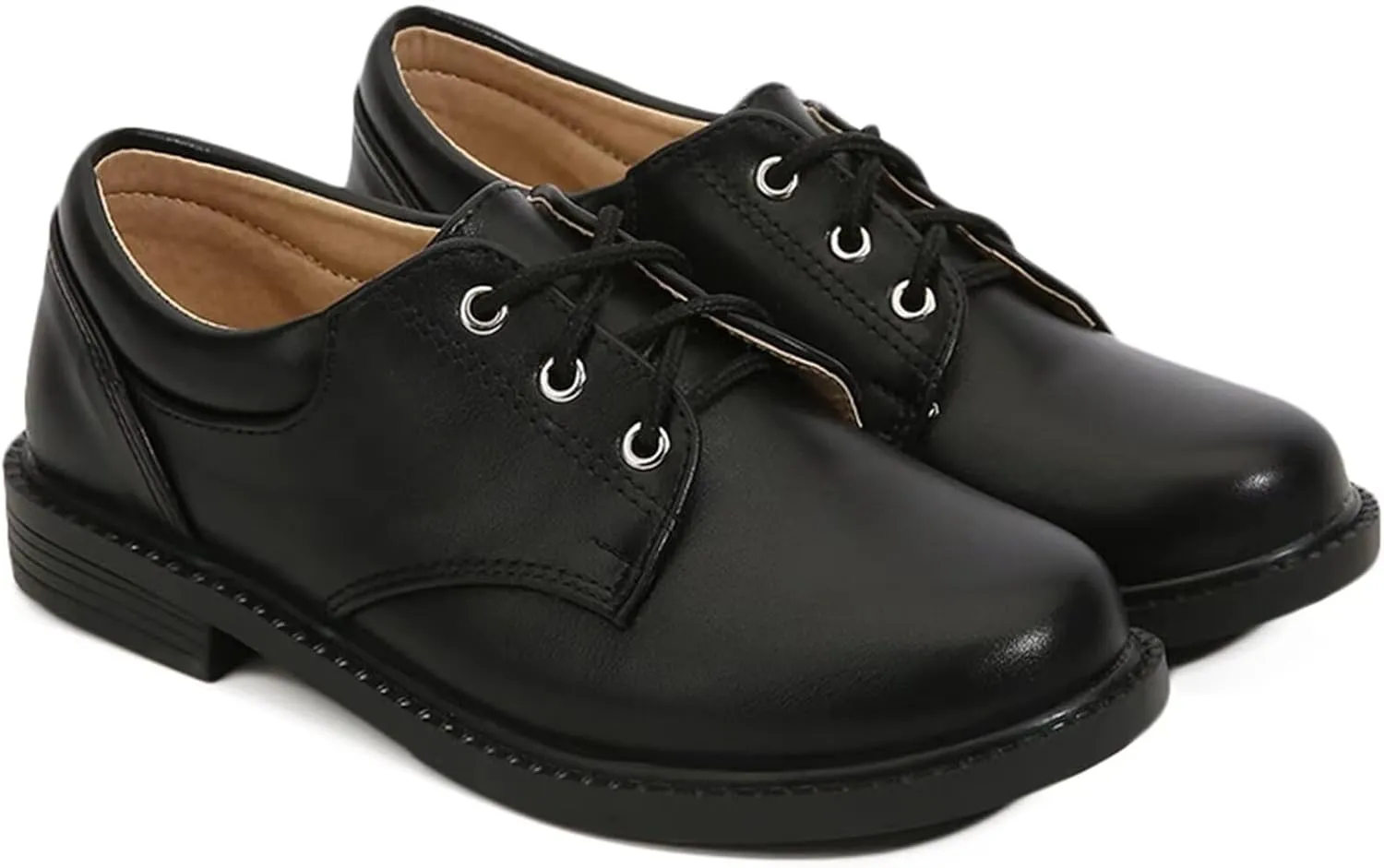 Boys Dress Shoes Comfort Oxford Formal Wedding Church Kids School Uniform Shoes