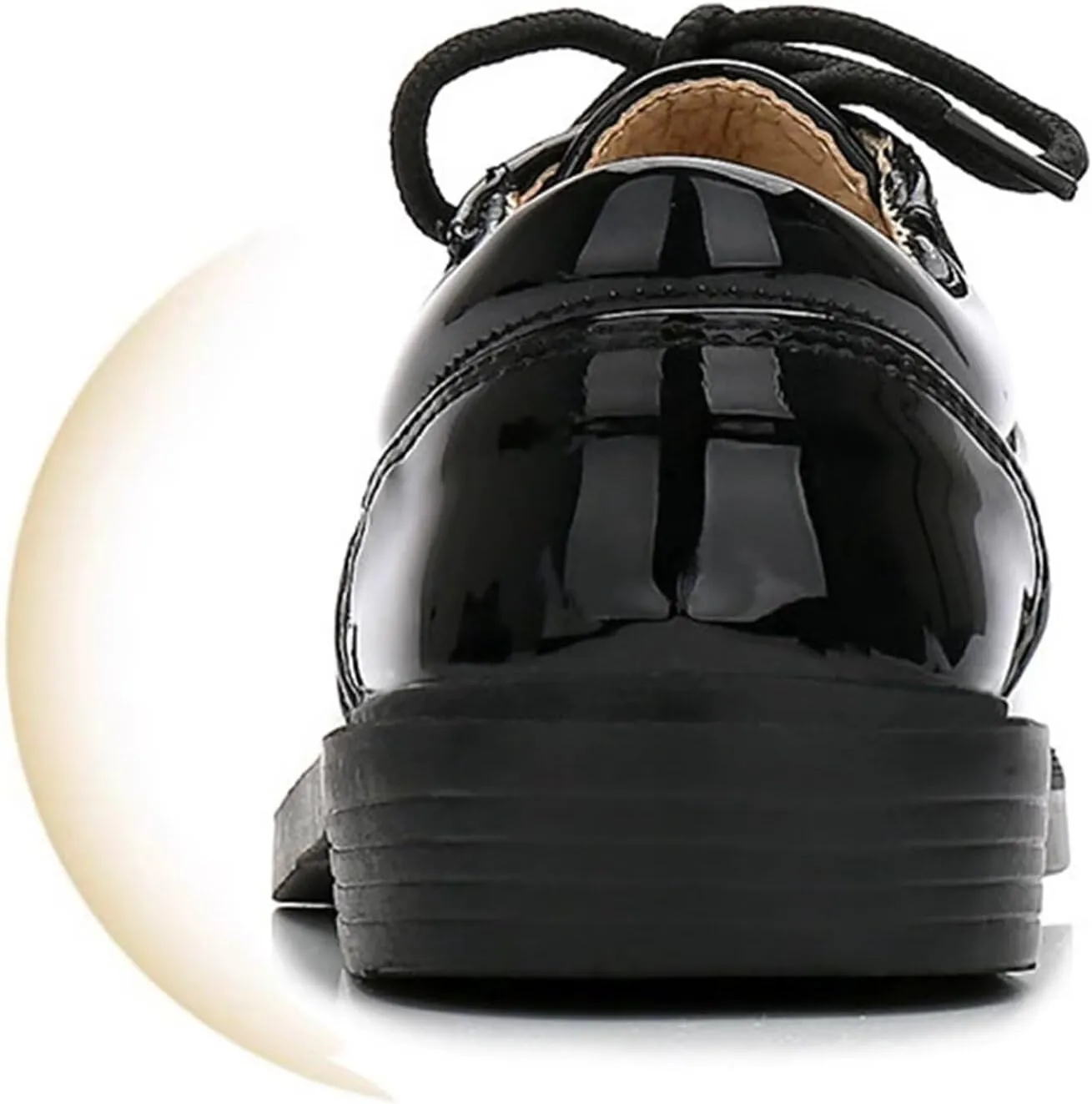 Boys Dress Shoes Comfort Oxford Formal Wedding Church Kids School Uniform Shoes
