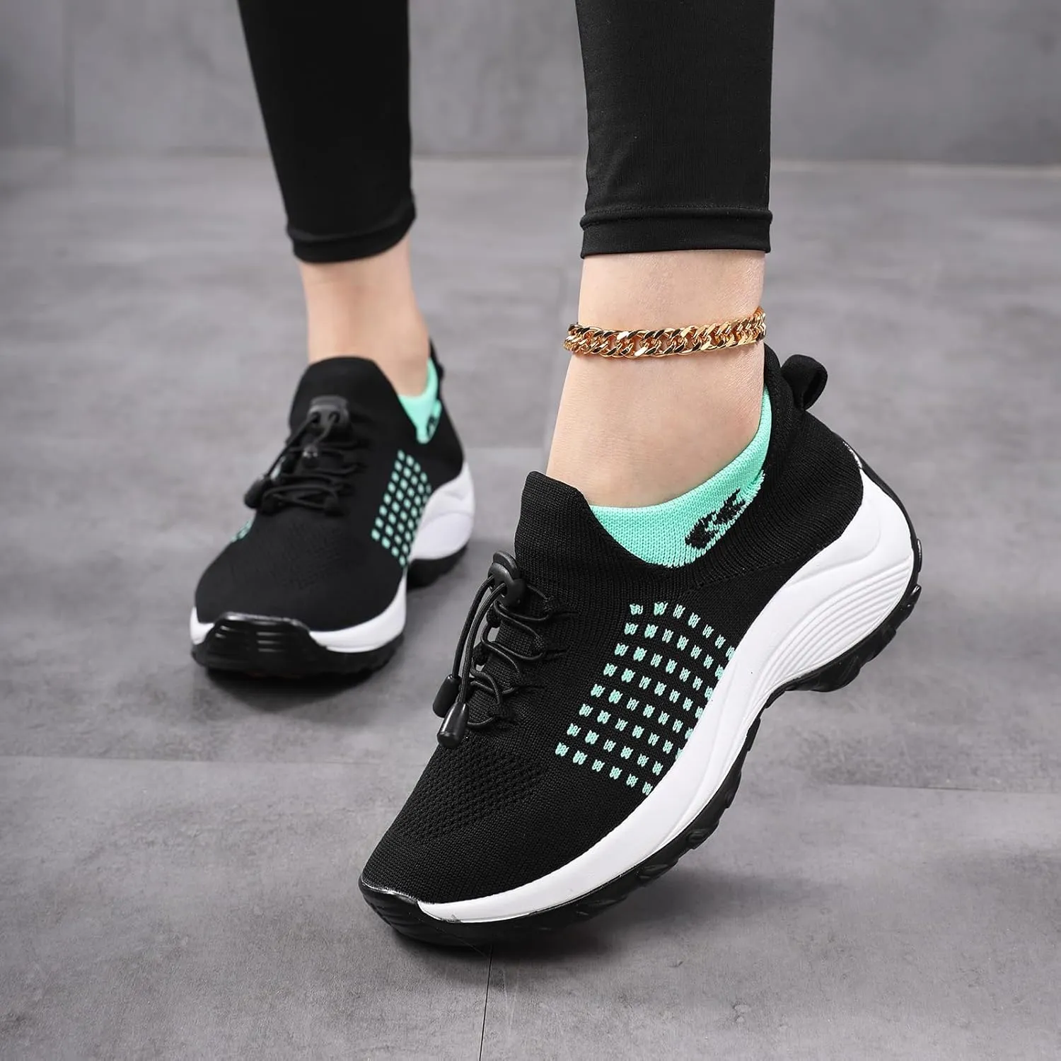 Comfort Wear Orthowear Shoes for Women Men, Breathable Orthopedic Sneakers, Comfortwear Ortho Shoes, Women Plantar Fasciitis Shoe, Air Cushion Slip-On Orthopedic Diabetic Walking Sneaker Thick Bottom