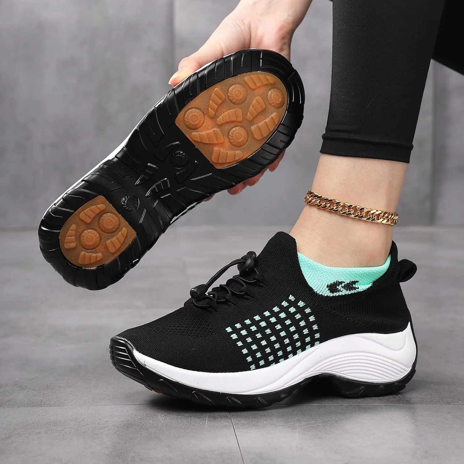 Comfort Wear Orthowear Shoes for Women Men, Breathable Orthopedic Sneakers, Comfortwear Ortho Shoes, Women Plantar Fasciitis Shoe, Air Cushion Slip-On Orthopedic Diabetic Walking Sneaker Thick Bottom
