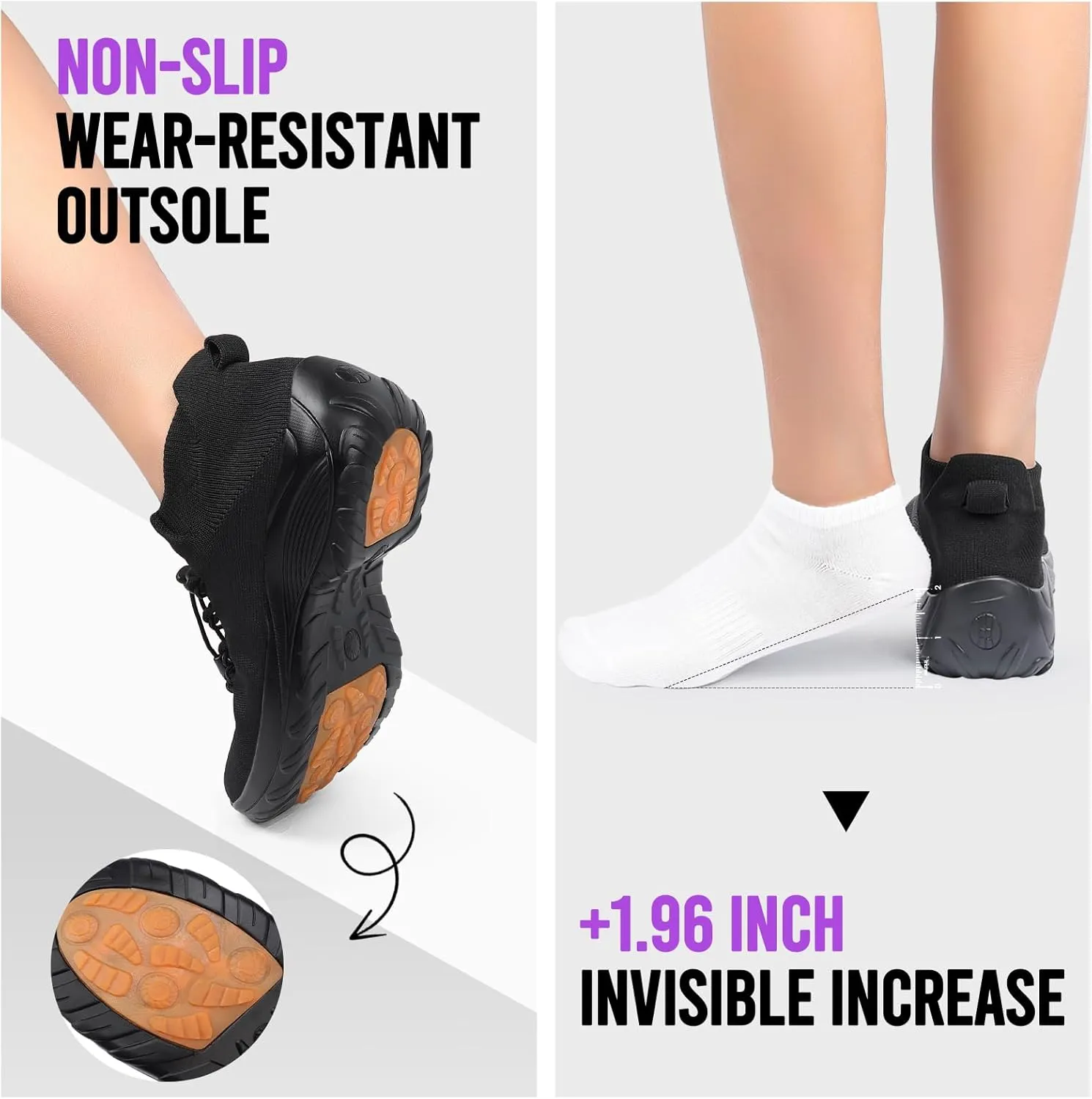 Comfortable Breathable Women Walking Shoes Slip on Trainers Women's Orthopedic Casual Ladies Shoe Thick Bottom
