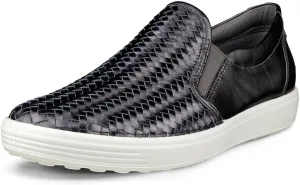 ECCO Women's Soft 7 Woven Slip on 2.0 Sneaker