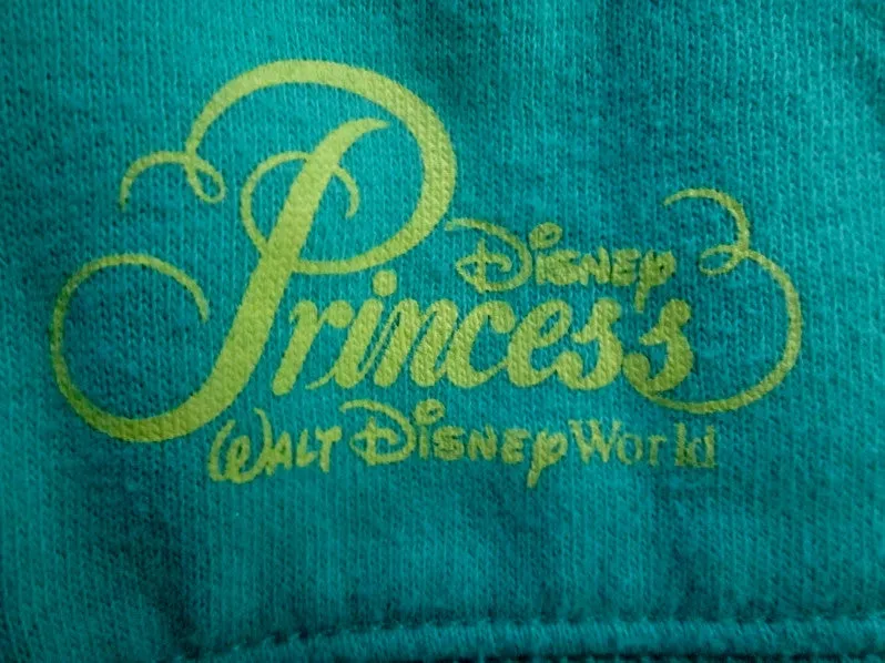 Girls DISNEY PRINCESS THE LITTLE MERMAID ARIEL Sweatshirt JACKET Hoodie Sweatshirt M Green