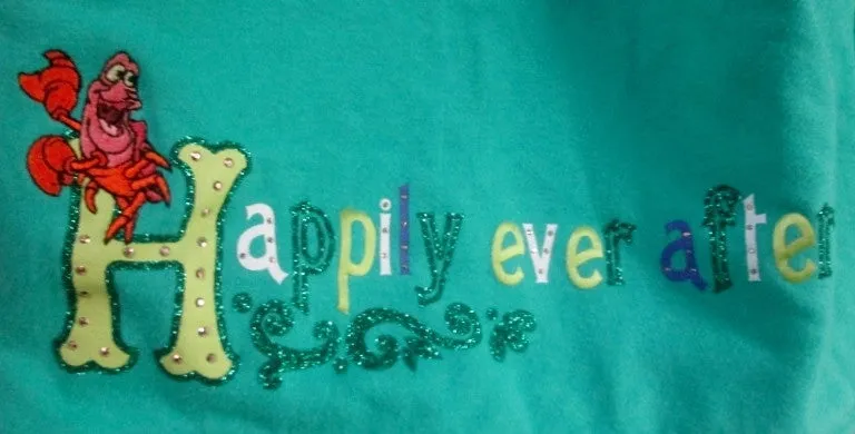 Girls DISNEY PRINCESS THE LITTLE MERMAID ARIEL Sweatshirt JACKET Hoodie Sweatshirt M Green