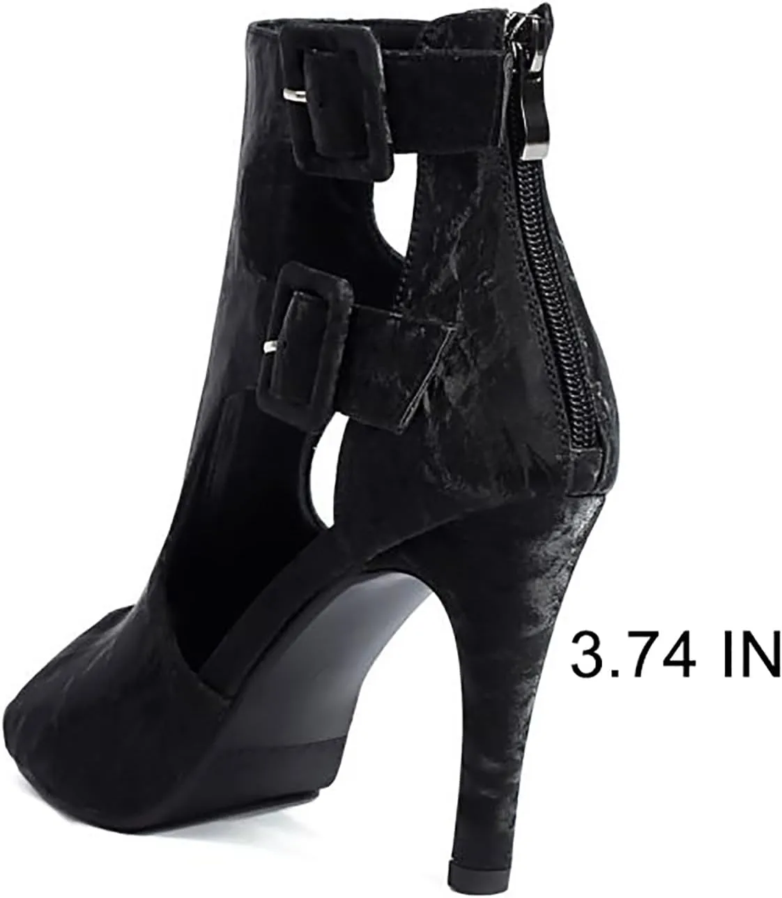 Heels for Women Peep Toe Booties Dressy Sandals Block heel Gliadiator Shoes