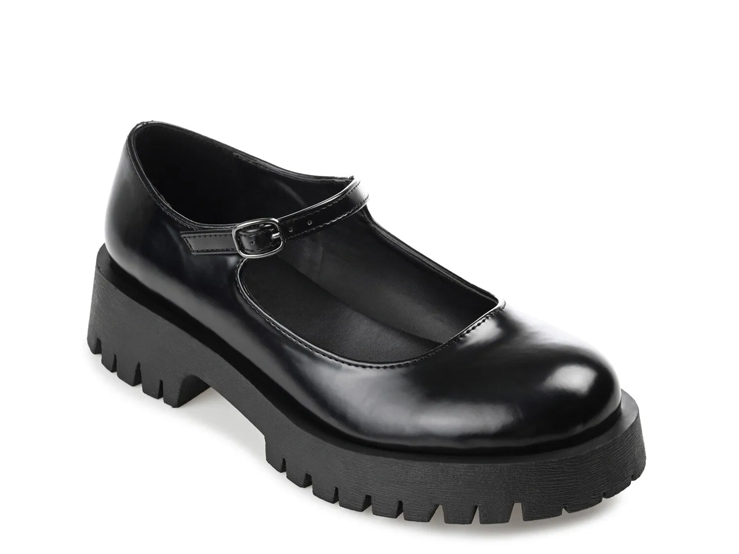 Journee Collection Kamie Mary Jane ballet flats, black