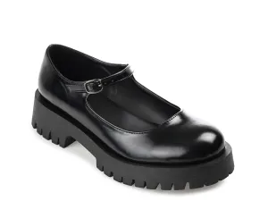 Journee Collection Kamie Mary Jane ballet flats, black