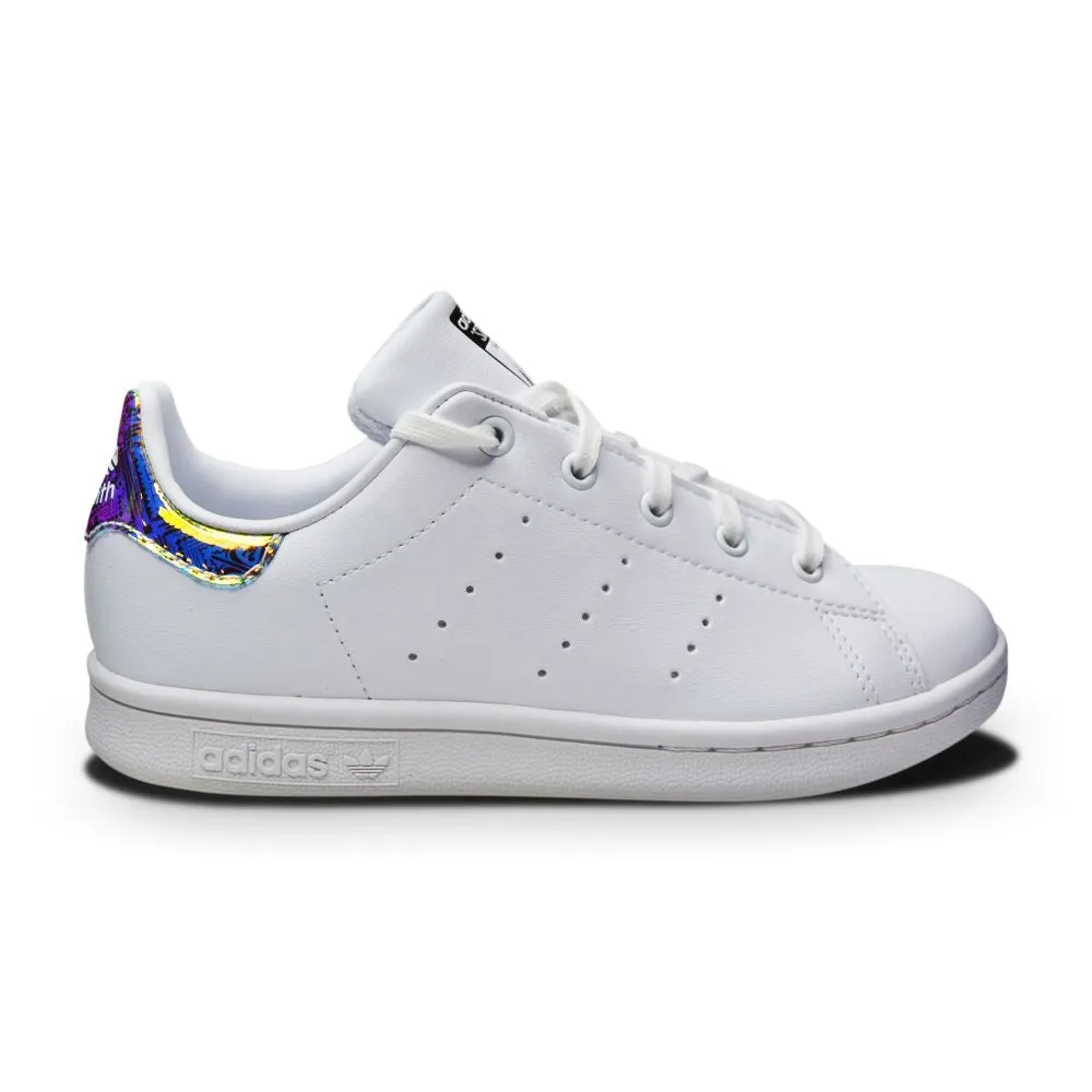 Kids Adidas Stan Smith C - GZ5584 - White White Black