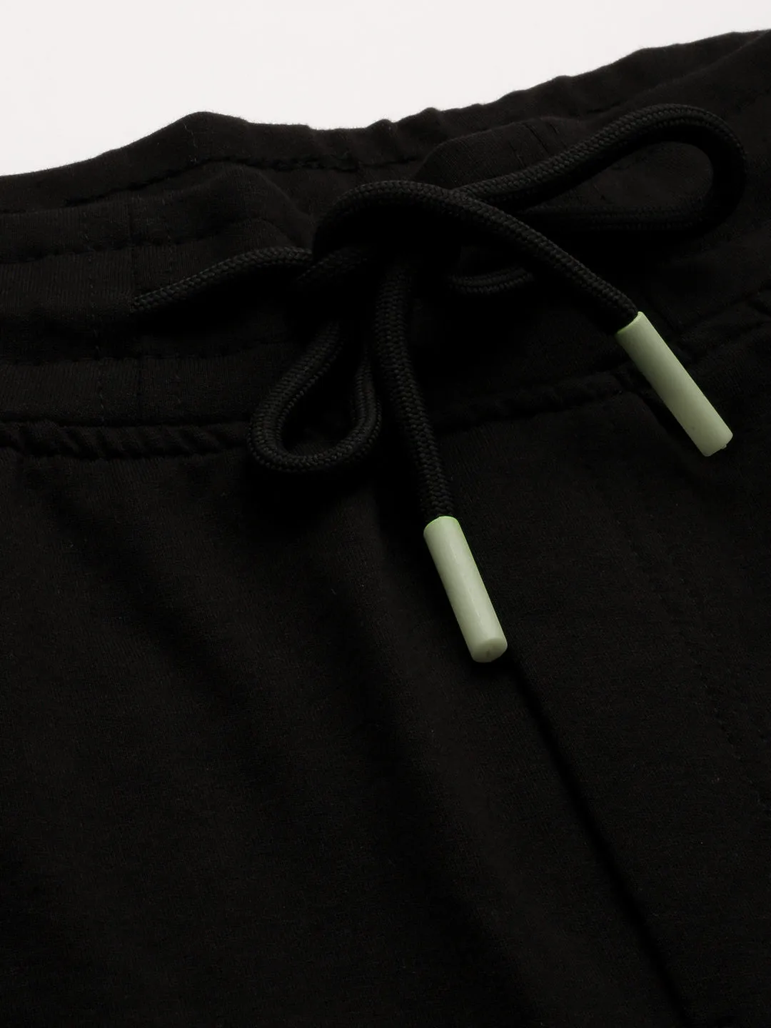 Men Black Solid Joggers