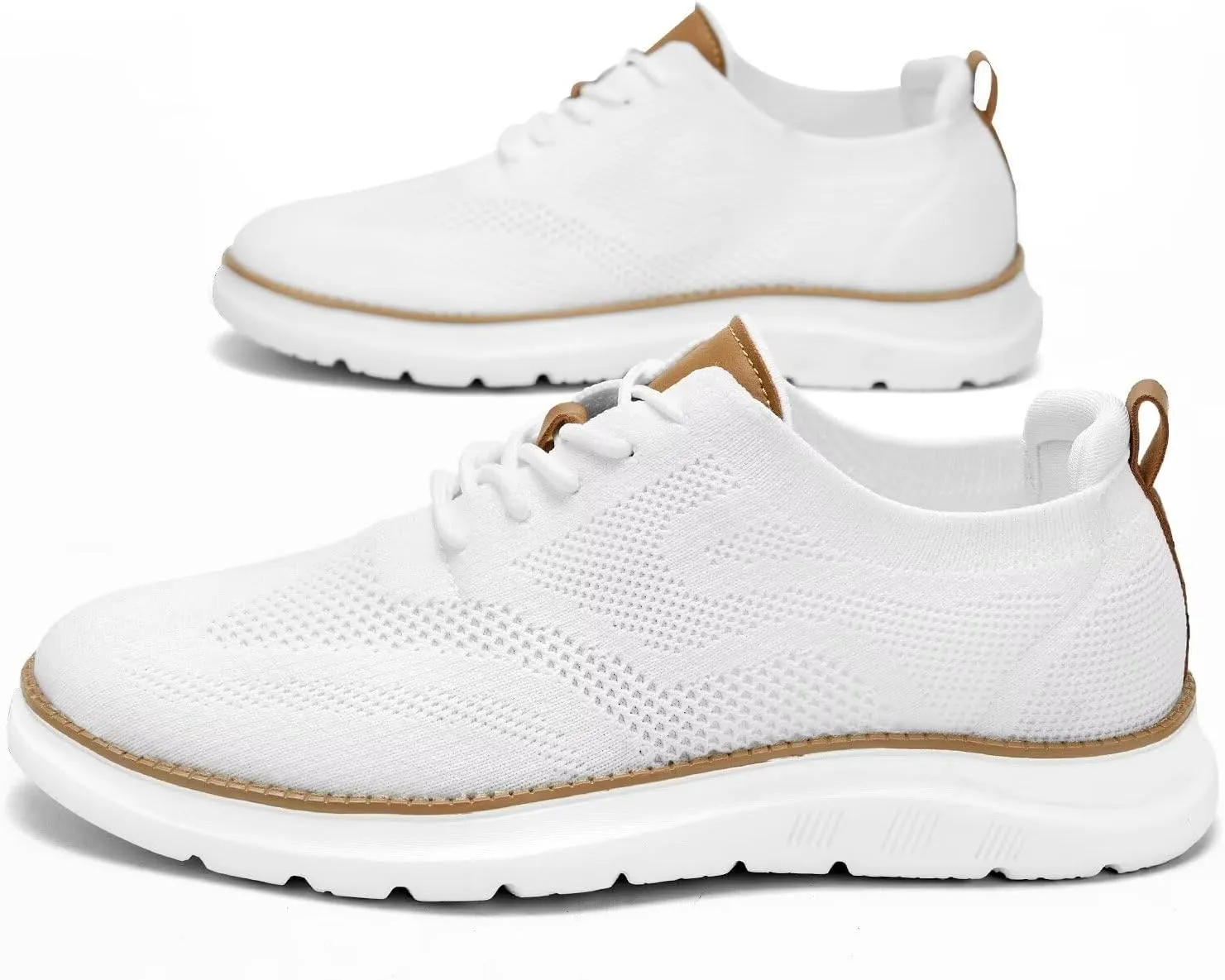 Mens Casual Dress Oxfords Shoes Fashion Mesh Work Business Walking Sneakers Comfortable Lightweight Soft Sole
