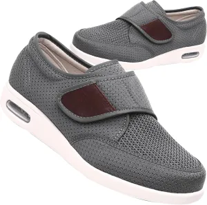 Men's Slip-On Memory Foam Trainers - Lightweight Breathable Casual Walking & Running Shoes