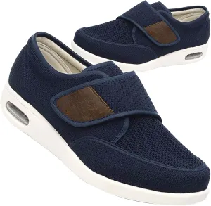 Men's Slip-On Memory Foam Trainers - Lightweight Breathable Casual Walking & Running Shoes