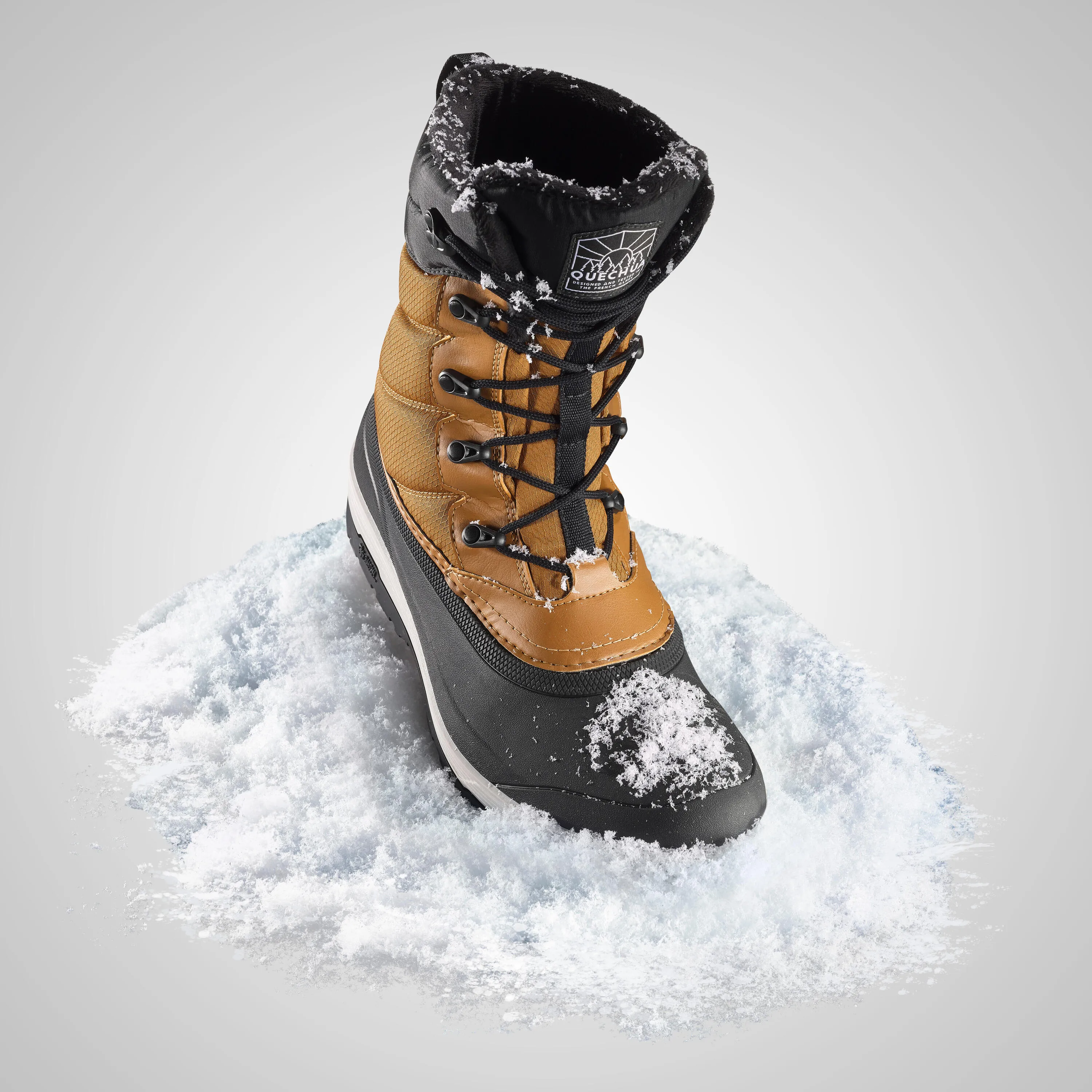 Men's snowshoes Quechua SH500 X-Warm with laces