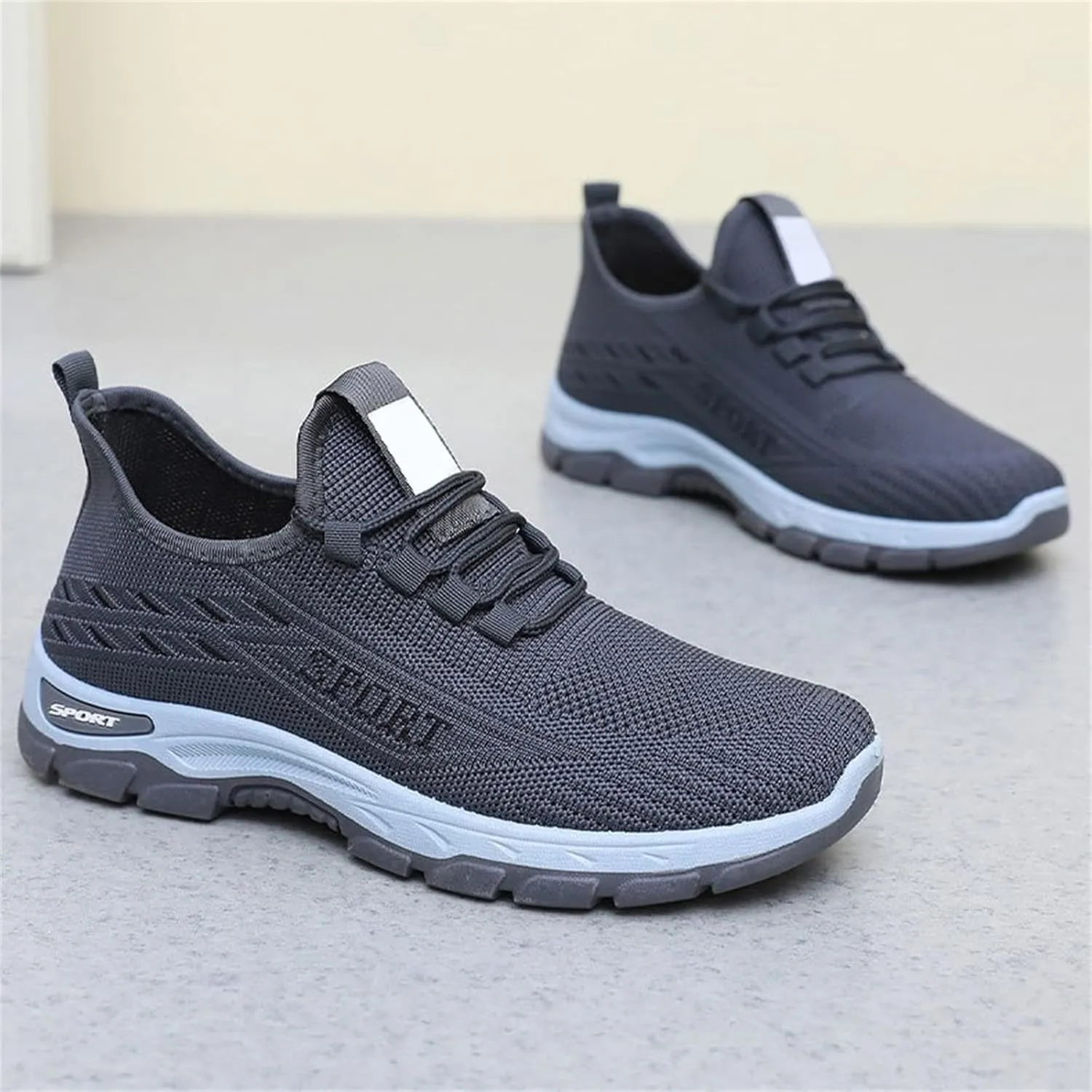 Mmoneyake Women's Walking Shoes Wide Toe Box Shoes Slip On Sneakers Walking Tennis Shoe Lightweight Casual Sneakers for Gym Travel Work Breathable Mesh Walking Sneaker Comfort Sport Athletic Trainer