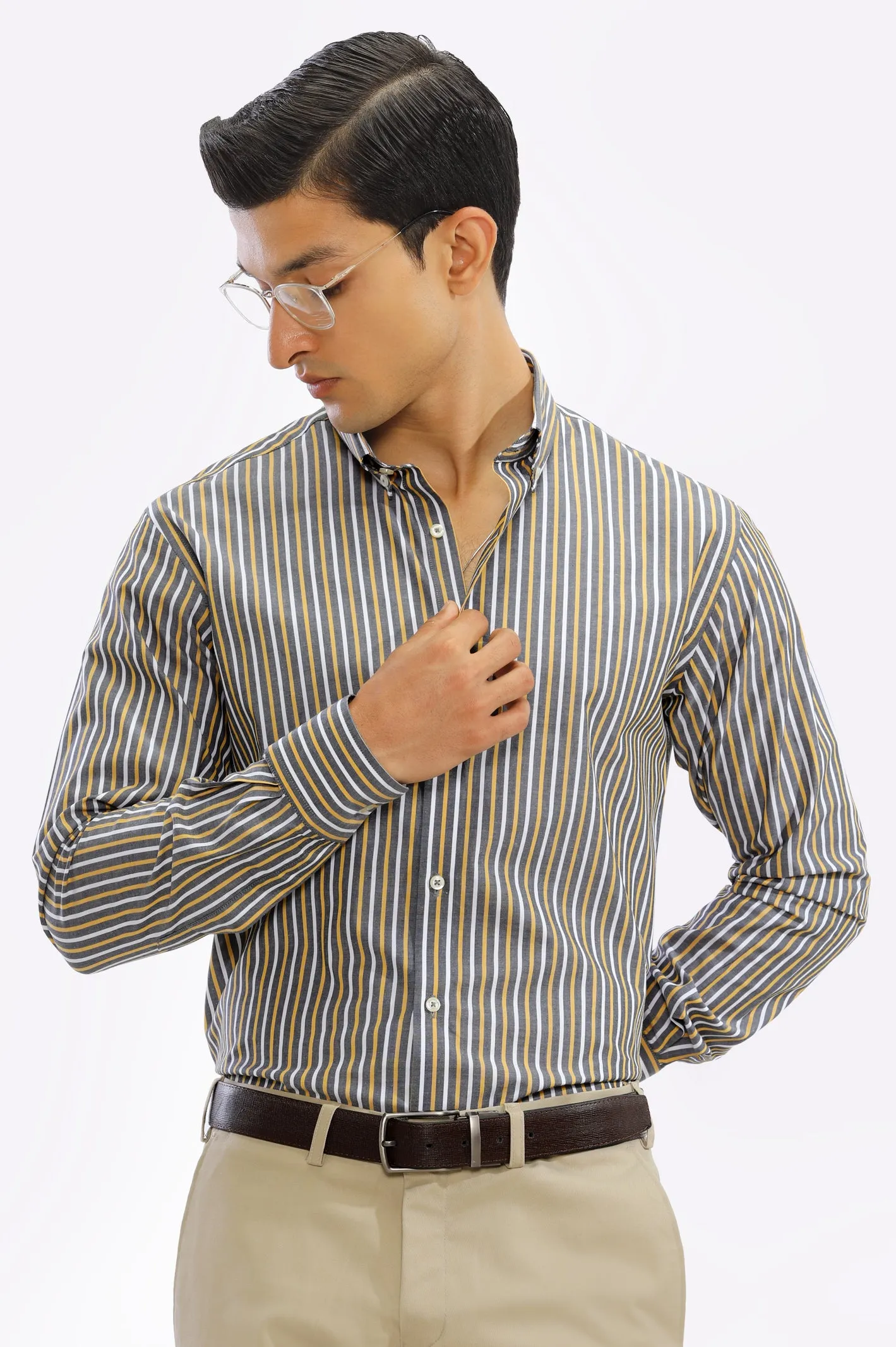 Multicolor Bengal Stripe Casual Milano Shirt