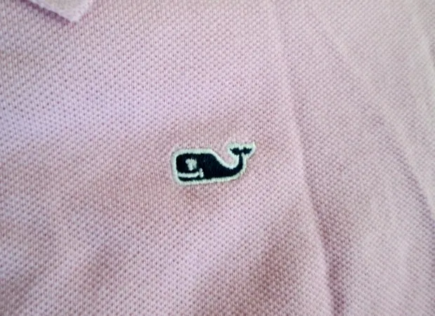 NEW NWT YOUTH Kids VINEYARD VINES POLO Shirt Pink S 8-10 Whale Preppy