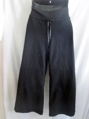 NEW Womens LULULEMON  EXTEND CROP III Athletic Workout Yoga Fitness Pants BLACK 10