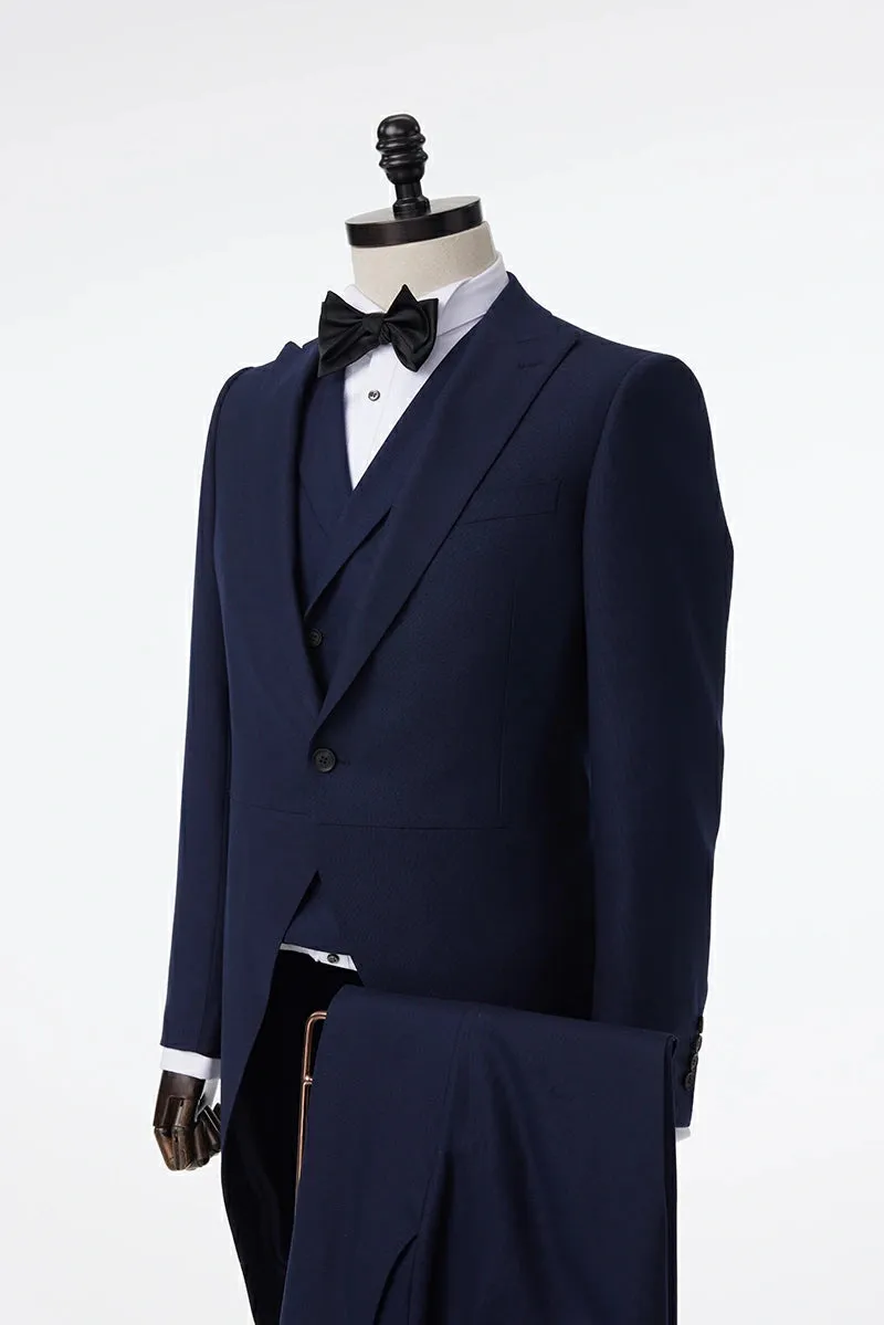 Oxford Navy Morning Coat Ensemble
