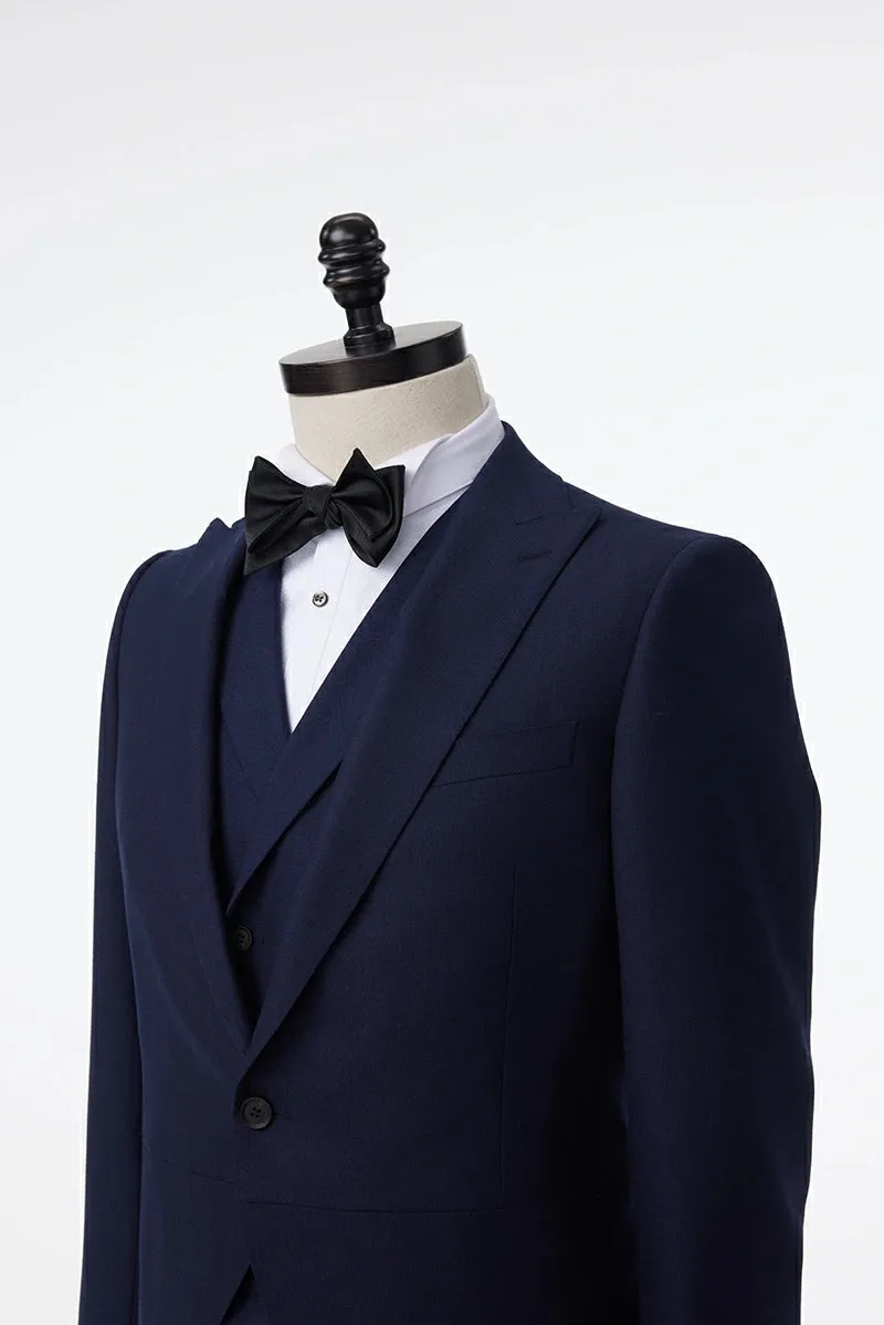 Oxford Navy Morning Coat Ensemble