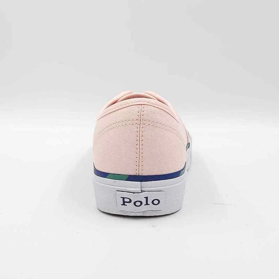 POLO -  Keaton Leather-Trim Canvas Sneakers