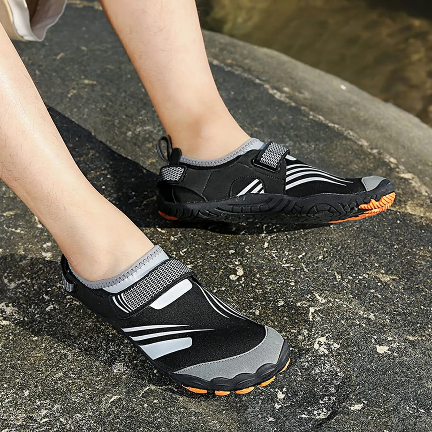 Quick Dry Swim Shoes Water Shoes Barefoot Aqua for Women Men Beach Pool Surf Yoga Hiking Kayaking Lightweight Non Slip Outdoor