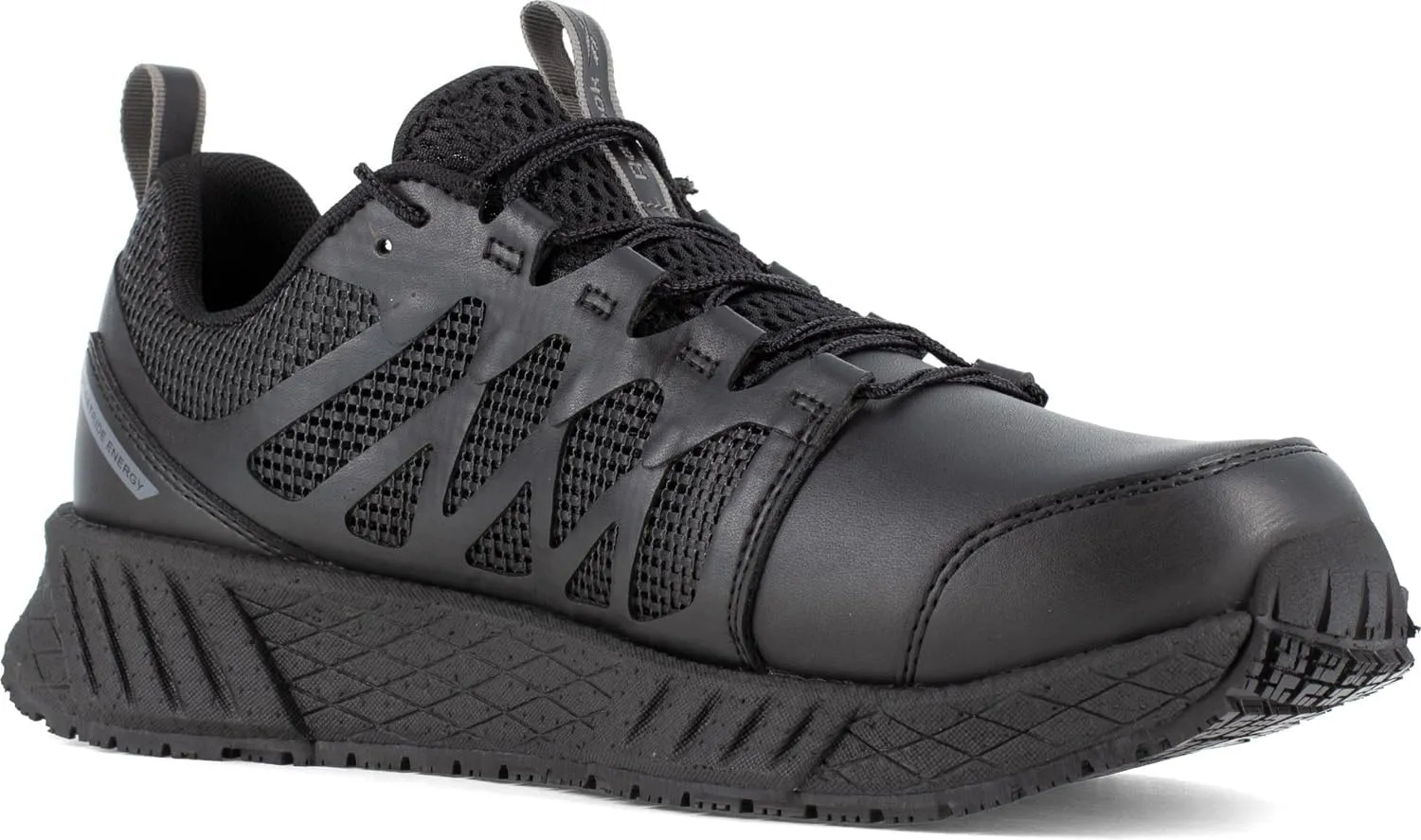 Reebok Work Floatride Energy Tactical, Men's, Athletic Style, EH, MaxTrax Slip Resistant, Soft Toe Work Shoe