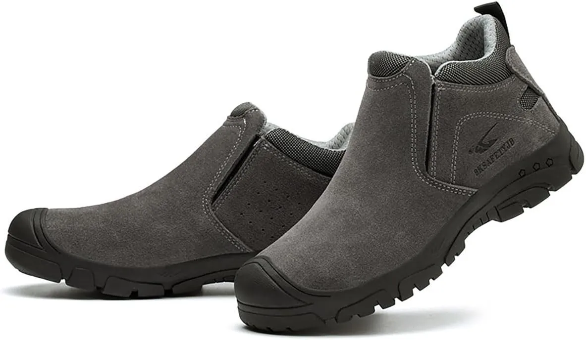 Safety Trainers Men Womens Steel Toe Cap Trainers Lightweight Comfortable Safety Shoes Work Trainers Non Slip & Breathable