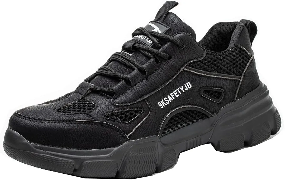 Safety Trainers Men Womens Steel Toe Cap Trainers Lightweight Comfortable Safety Shoes Work Trainers Non Slip & Breathable