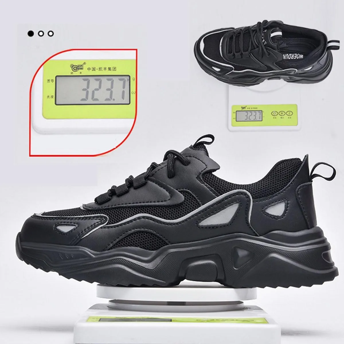 Safety Trainers Mens Womens Steel Toe Cap Trainers Lightweight Safety Shoes for Women Breathable Work Boots