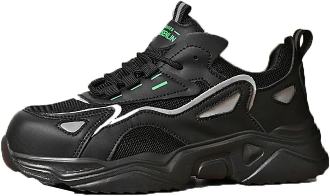 Safety Trainers Mens Womens Steel Toe Cap Trainers Lightweight Safety Shoes for Women Breathable Work Boots