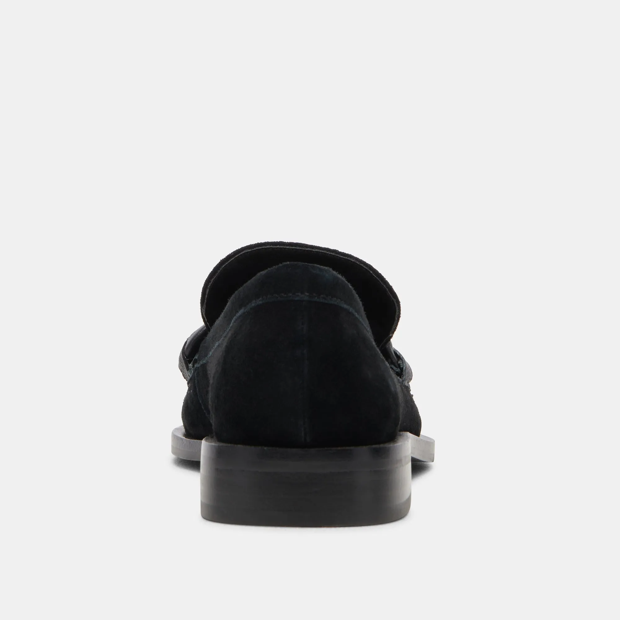 SALLIE FLATS ONYX SUEDE