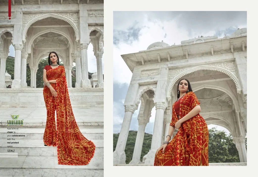 Sanskar Launched Signature Vol 13 Georgette Casual Wear Sarees Collection