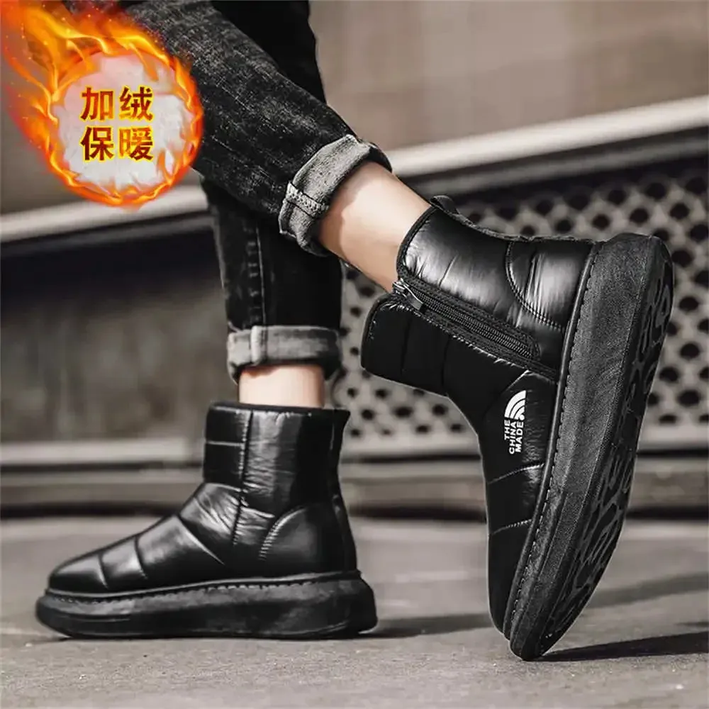 Silver Plush Mens HighTop Sneakers Sporty  Stylish