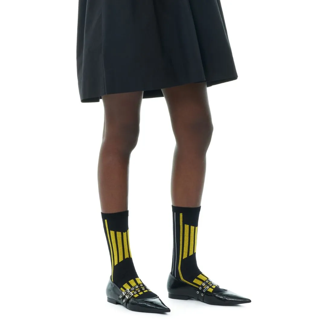 Sporty Socks (Blazing Yellow)