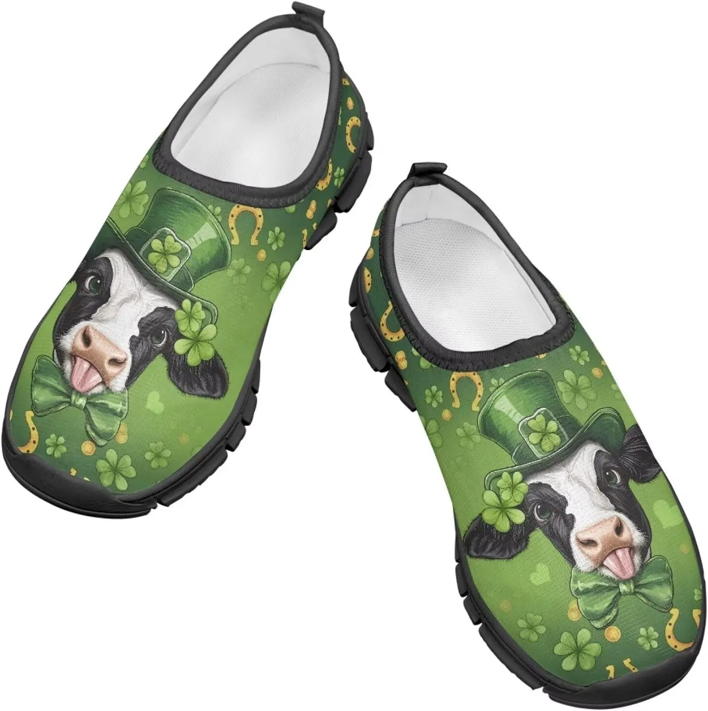 St. Patrick's Day Shoes Boys Slip On Tennis Shoes Kids Running Shoes