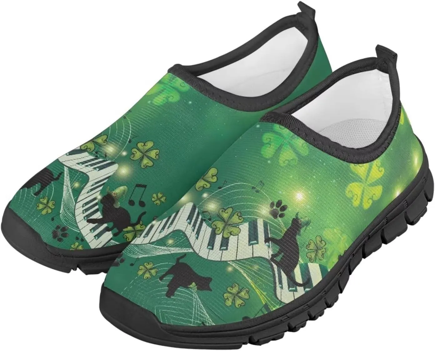 St. Patrick's Day Shoes Boys Slip On Tennis Shoes Kids Running Shoes