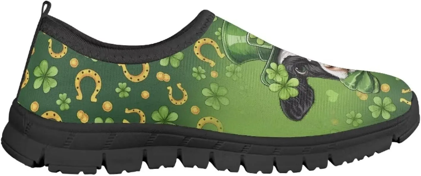 St. Patrick's Day Shoes Boys Slip On Tennis Shoes Kids Running Shoes