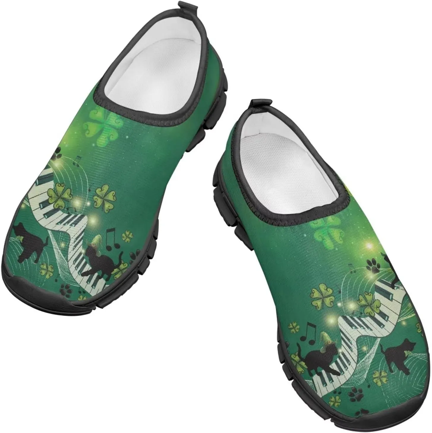 St. Patrick's Day Shoes Boys Slip On Tennis Shoes Kids Running Shoes