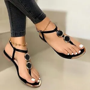 T-Strap Walking Sandals