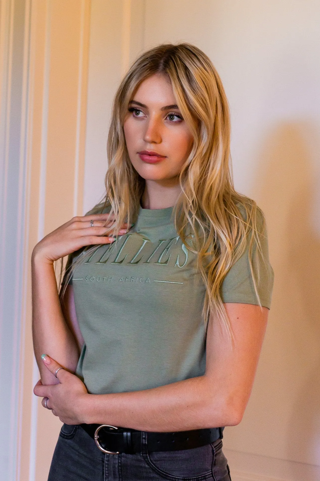 The Weekend Tee in Spanish Moss