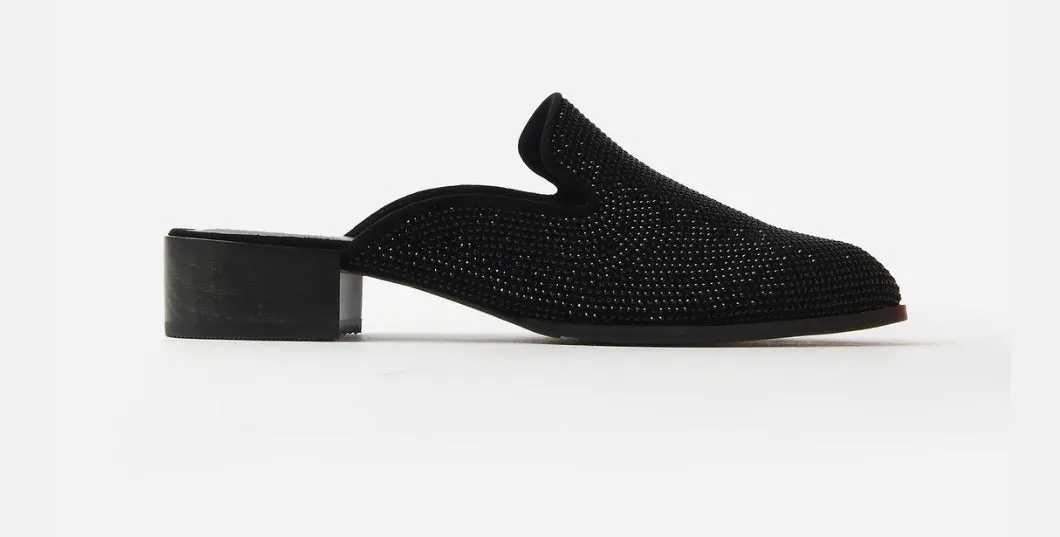 Vaneli: Tegan Black Suede Flats