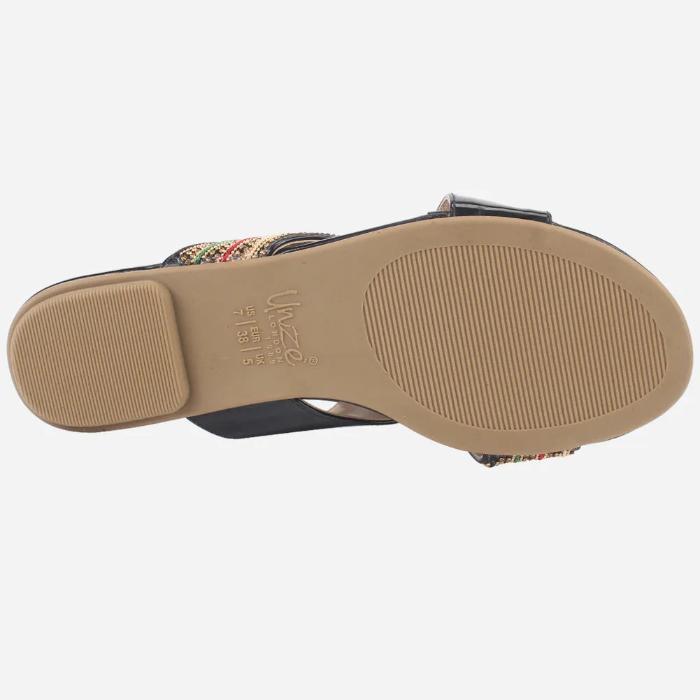 Women "BRIGITTA" Casual Flat Slippers