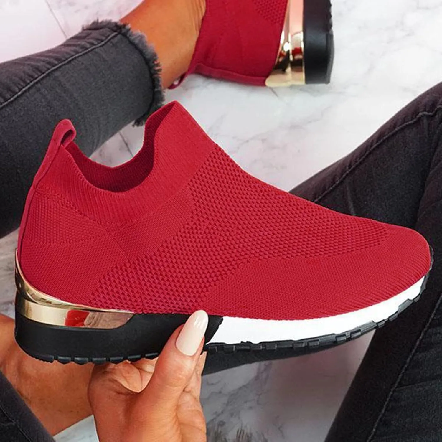 Womens White Platform Sneakers High Top Platform Shoes Fashion Canvas Mens Shoes Casual Dress Flat Loafers Women Shoes Women High Top Sneakers